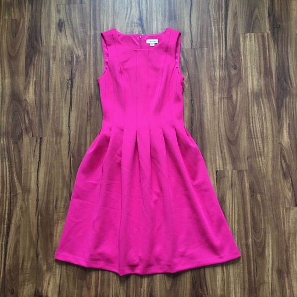 Calvin Klein Dresses & Skirts - Pink midi dress - Calvin Klein size 2